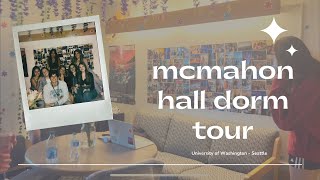 UW Seattle McMahon Hall Dorm Tour (Full Cluster Tour!) 2022
