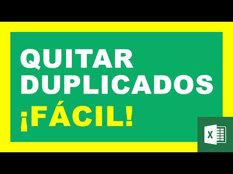 ✂️ Cómo ELIMINAR DUPLICADOS en EXCEL [FÁCIL]