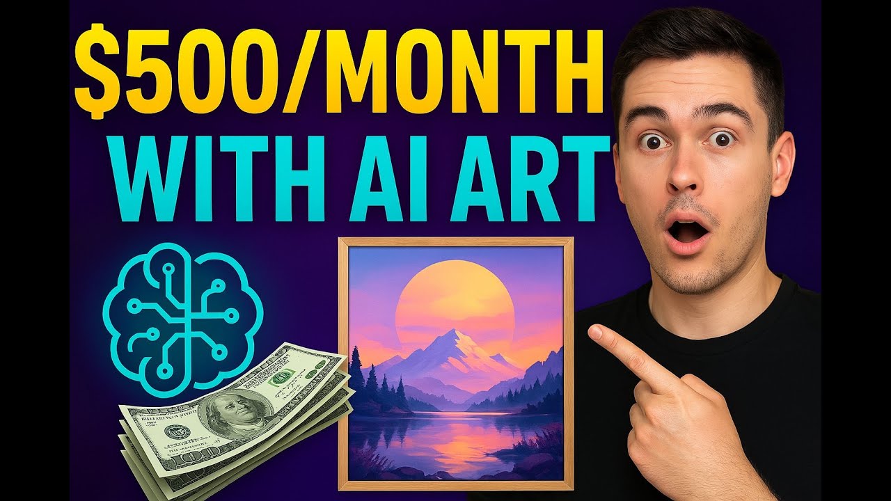 How to Make Money with AI – Earn $500 a Month with AI - YouTube