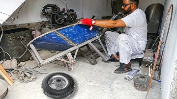 How Wheelbarrow is Made | Wheelbarrow Making Process | Making a Best Wheelbarrow