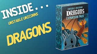 Unstable Unicorns Dragons Expansion Pack | Inside with João Ricardo Ep414