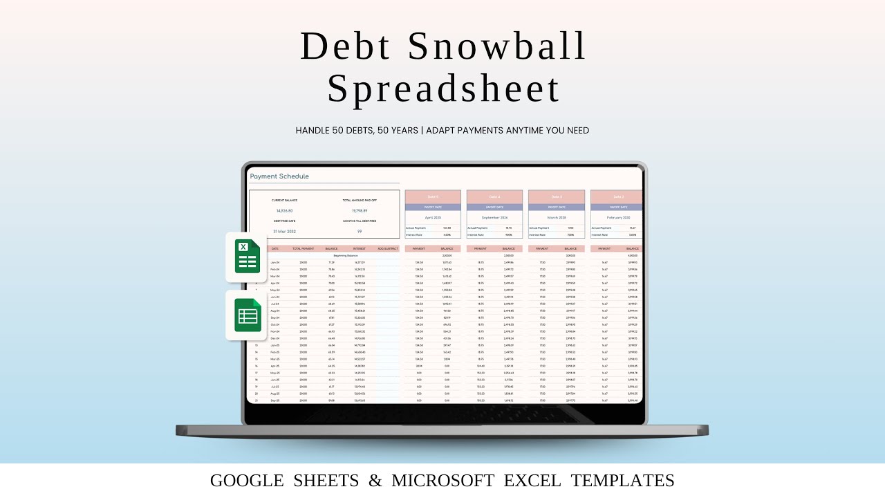 How to Use the Debt Snowball Calculator Template | Step-by-Step Guide