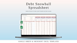 How To Use The Debt Snowball Calculator Template Step-By-Step Guide