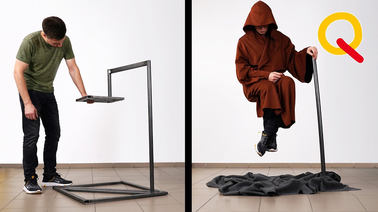 Раскрываем трюк парящего человека