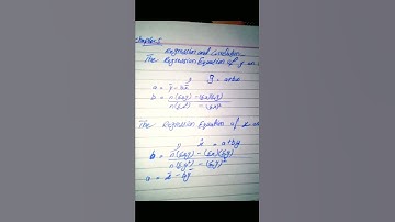 Statistics Chapter#5 (Regression and Correlation) Simple#B.com Part#1 #universityofpunjab #uopeople