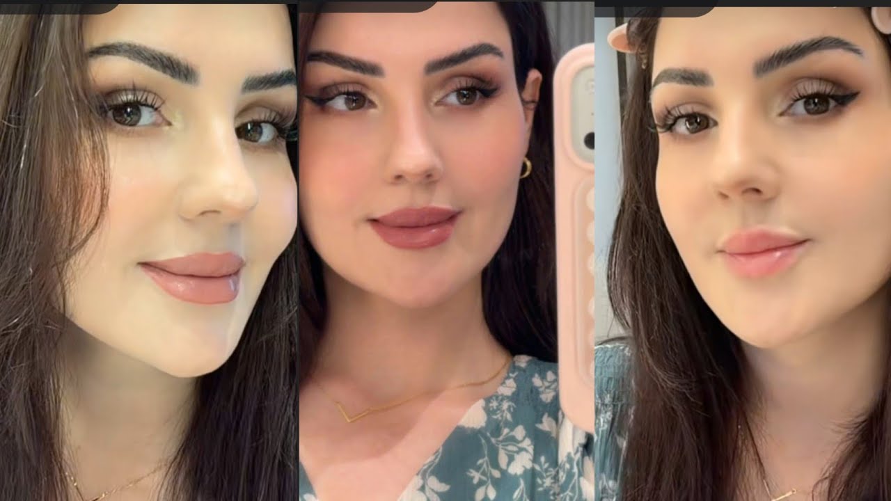 نور وعصام 🔥 نوشه نسوي احلى ميكاب خفيف وبيجنننن بالميكاج الجديد 