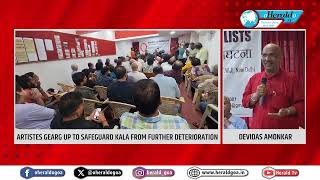 Artistes, Stalwarts Demand Resignation Of Art & Culture Minister Govind Gaude In The Ka Renovation