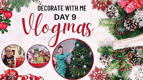 Decorating Our Christmas Tree 🎄 | Magical Vlogmas Night/Dollar Tree Christmas HAUL 