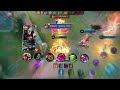 Domination level: Yu Zhong with 18 kills 💀🔥| OP Build 🔥 | Mobilelegendsbangbang | mova legends 