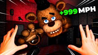 FNAF, but I Gave EVERY Animatronic 1000X SPEED!!
