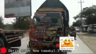 GAK TERIMA DISALIP!! TRUK TRONTON!!SUPIR NEW TAWAKAL 3 MARAH!!!