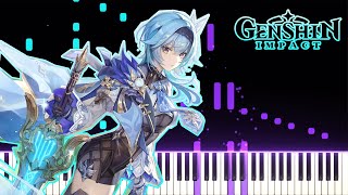 Genshin Impact Update 1.5 PV OST - Beneath the Light of Jadeite | [Piano Cover] (Synthesia)「ピアノ」