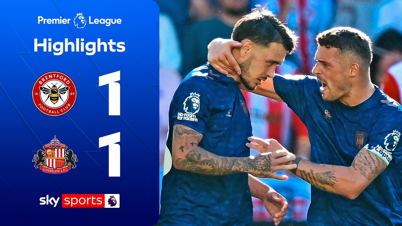 Le Fee LATE penalty earns Black Cats draw | Brentford 1-1 Sunderland | Premier League Highlights