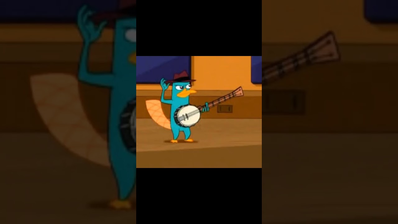 PERRY THE BANJO?!?!?!?! #phineasandferb #perry #banjo #art