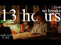 LIVE | Part 2 of 13-HOUR study with me 📚⛈️ rain & thunder sounds