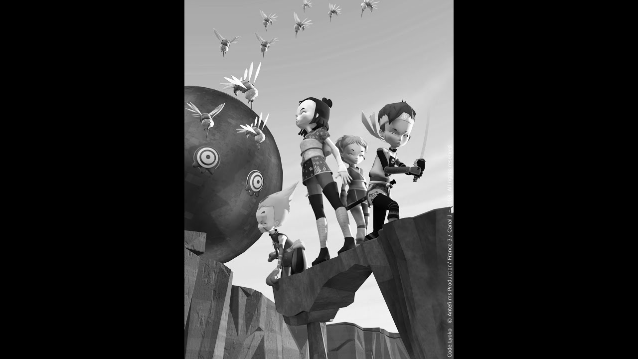 CODE LYOKO - EPISODIO 22 RUTINA (ESPAÑOL BLANCO Y NEGRO)