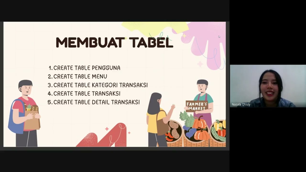 Video Presentasi Tugas Besar Praktikum Basis Data | Sistem Pencatatan Keuangan Warteg