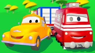 Tom Si Truk Derek - Troy si kereta 🚉 truk kartun untuk anak-anak l Indonesian Cartoons for Kids