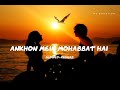 ankhon mein mohabbat hai[slowed+reverb] kumar sanu, Poornima #lofi Mp3 Song