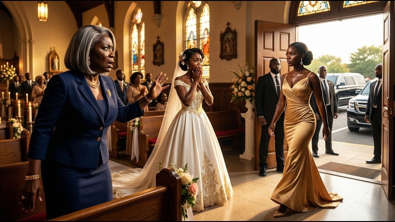 ILS ONT ESSAYÉ D'ARRÊTER LE MARIAGE - PUIS UN CONVOI DE SUV NOIRS A BLOQUÉ L'ÉGLISE