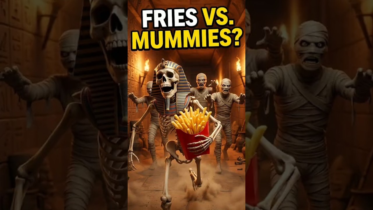 What  happens If You Sold French Fries in Ancient Egypt? 🍟🇪🇬#vichatarapanna #shorts