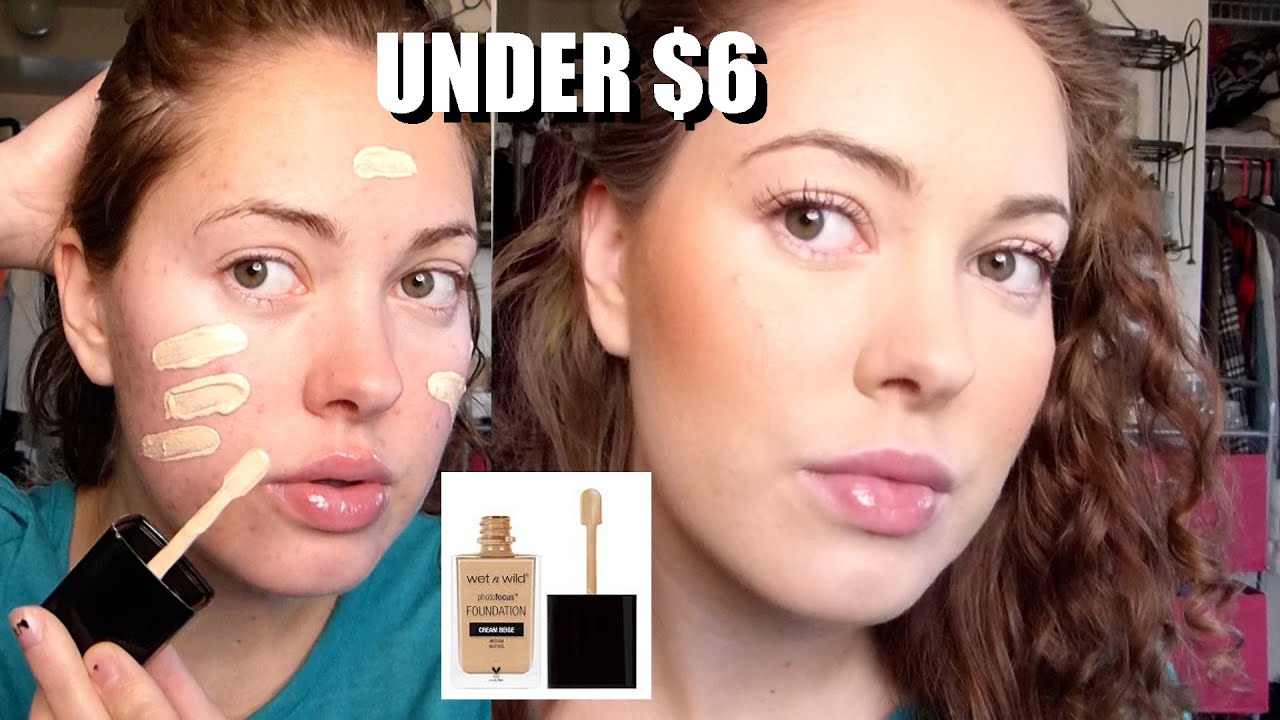 Wet n Wild Photofocus Foundation - Wear Test on Acne Prone & Oily Skin