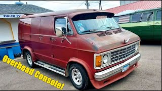 DIY Overhead Console in a '79 Dodge Van!