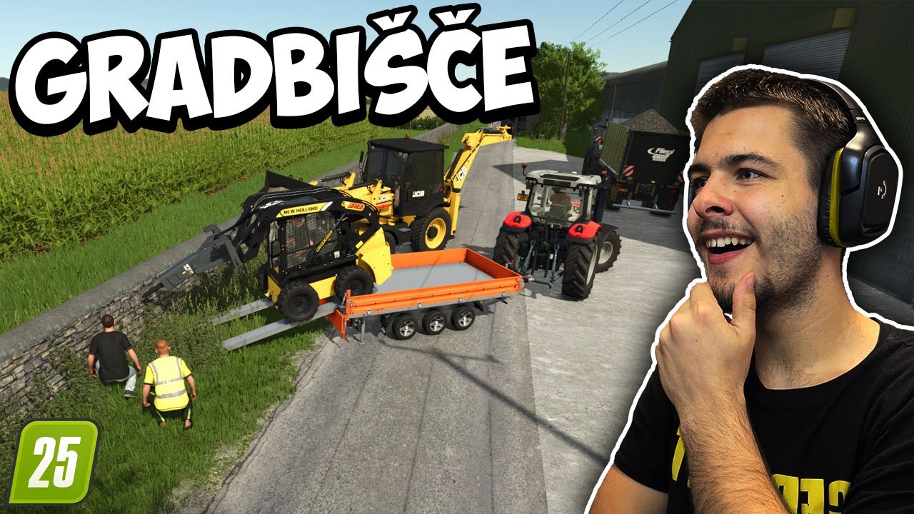 ZDAJ IMAM GRADBIŠČE NA KMETIJI! (DIVJA FARMA #10) [FS25 SLO]