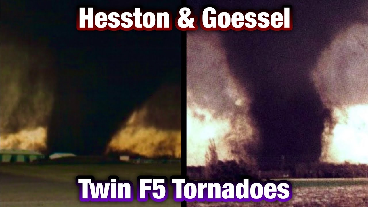 Twin F5 Tornadoes | Hesston & Goessel