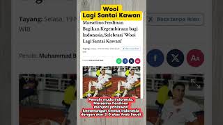 Selebrasi Marselino Ferdinan Timnas Sepakbola Indonesia Unggul 20 Melawan Arab Saudi shorts