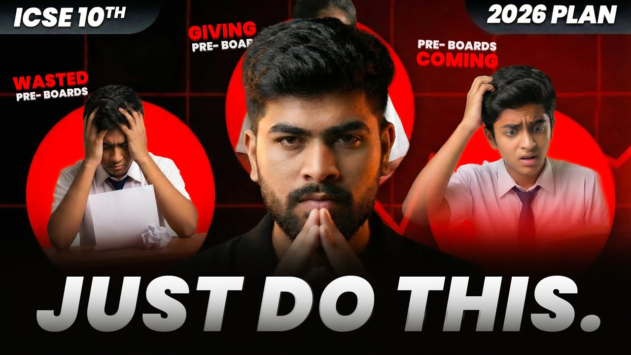 🔥 ICSE Class 10 Preboards 2026 | Just Do THIS to Score High