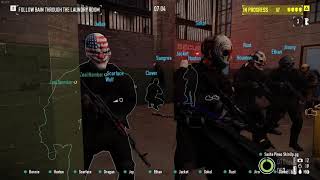 Payday 2 the whole gang try to rescue bain