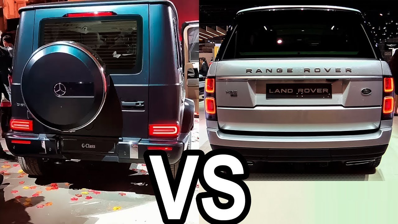 2019 Mercedes G Class vs 2018 Range Rover - YouTube
