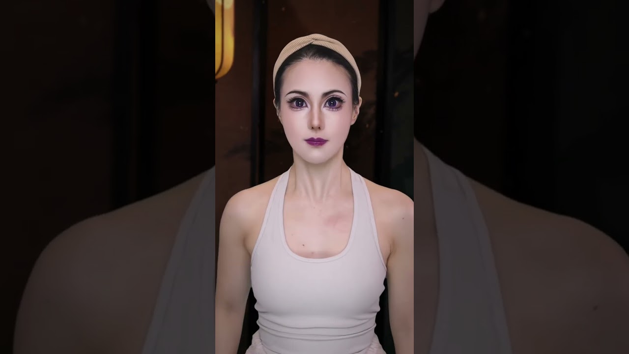 虞紫鸢容貌秀麗，但眉眼間常帶淩厲之色#魔道祖师 #虞夫人 #虞紫鸢 #仿妆 #美妆模范生 #makeup #shorts