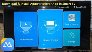 How to Download and Install Apower Mirror App in Any Smart TV screenshot 4