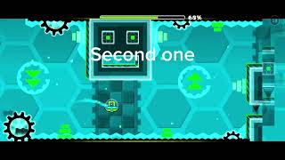 All the coins In blast processing #geomtrydash 