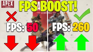 How to get BETTER FPS APEX LEGENDS May 2023! / 200+ FPS / BEST SETTINGS!