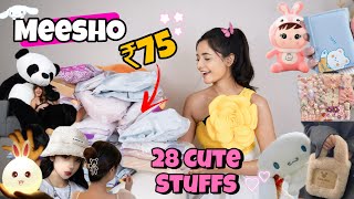 Meesho *CUTE* Finds😚🥰| Starting at ₹75 only🥵😱 #meesho #meeshohaul #cutefinds #cute