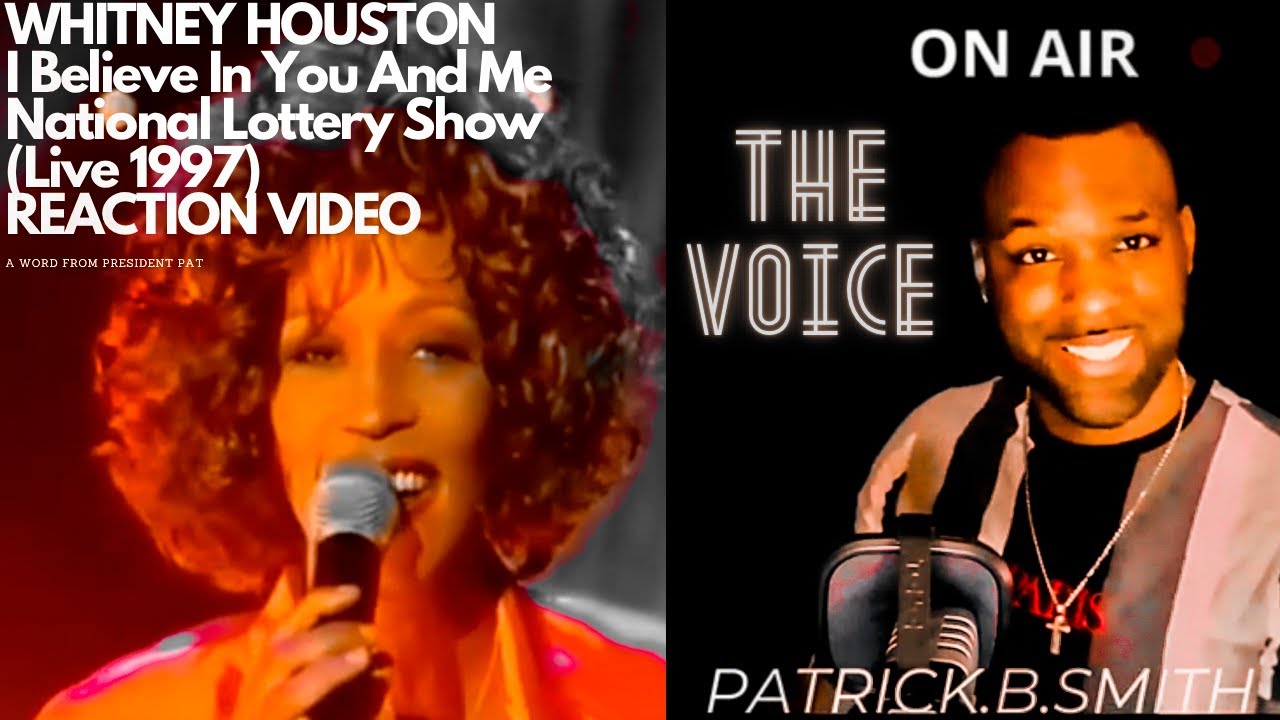 WHITNEY HOUSTON I Believe In You And Me( National Lottery Show LIVE