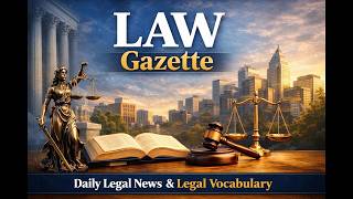 LAW Gazette | Daily Legal News & Legal Vocabulary | 18, May 2026