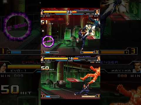 Clone Kyo 1 combo infinito (x2) #thekingoffighters #kof2002UM #combos