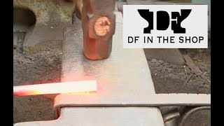 Forging A Beam Hook and tongs - DF In The Shop