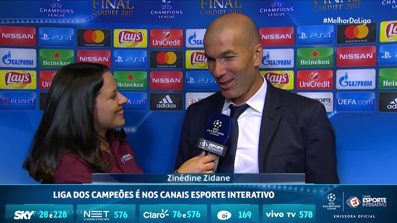 Zidane: “É mais bonito vencer a Champions League como treinador” – ENTREVISTA EXCLUSIVA