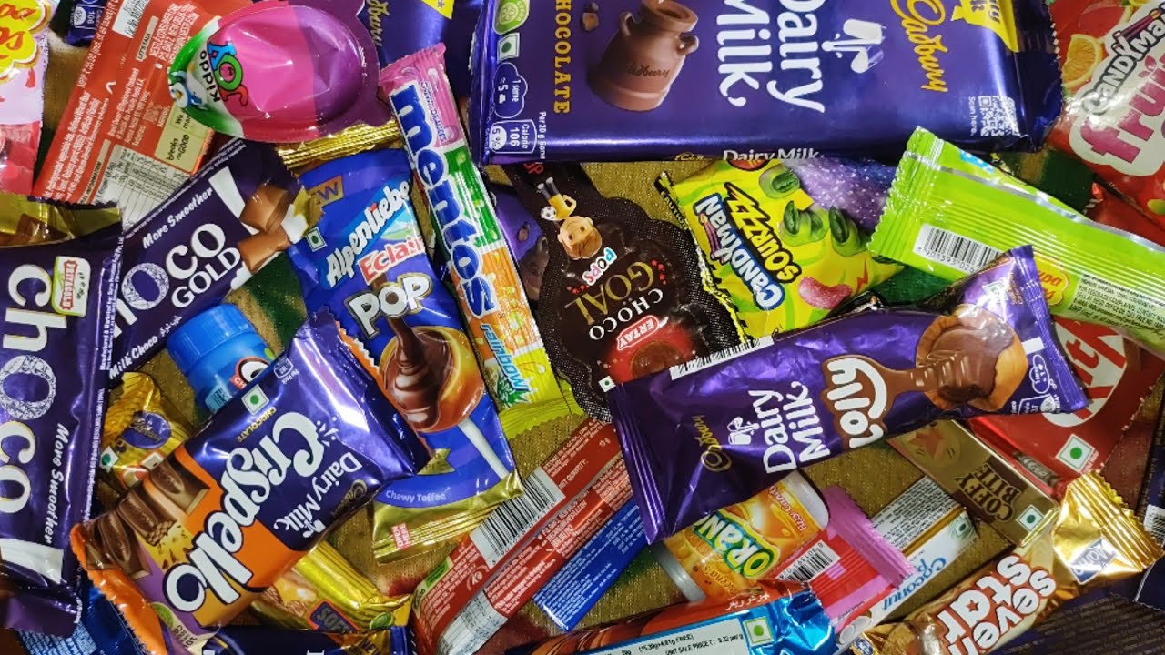 ASMR : Chocolate & candy || lot's of chocolate & candy || yammy snacker chocolate 🍫