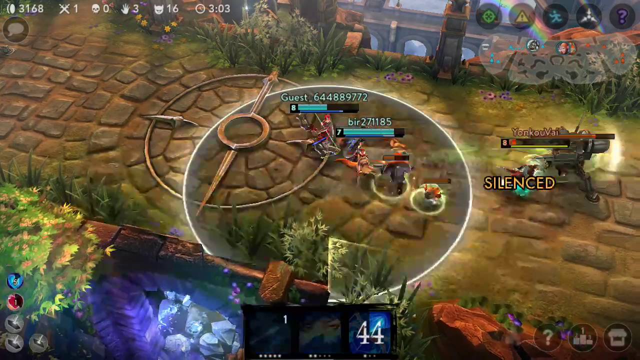 vainglory gameplay glaive kestrel vox vs phinn blackfeather ringo