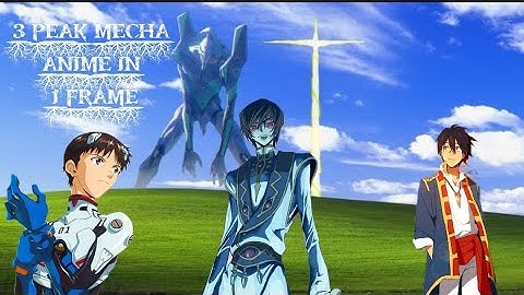 Collob of (GURREN LAGANN,CODE GEASS AND NEON GENESIS EVANGELION) CLIPS EDIT 