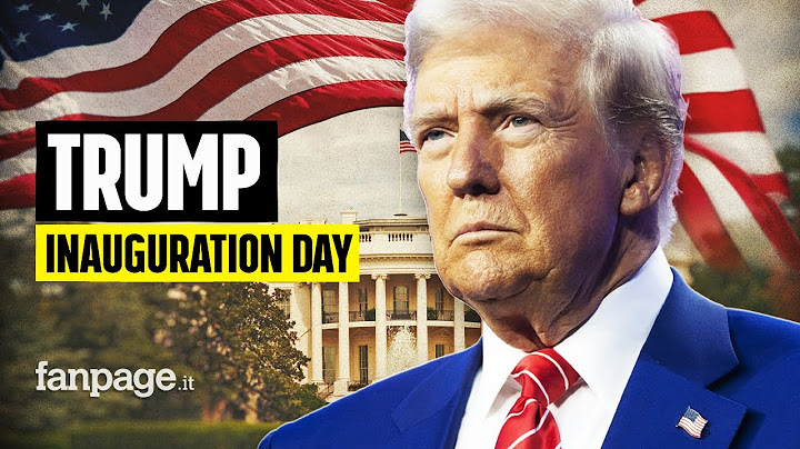 Inauguration Day Trump: in diretta la cerimonia di giuramento del 47° Presidente USA