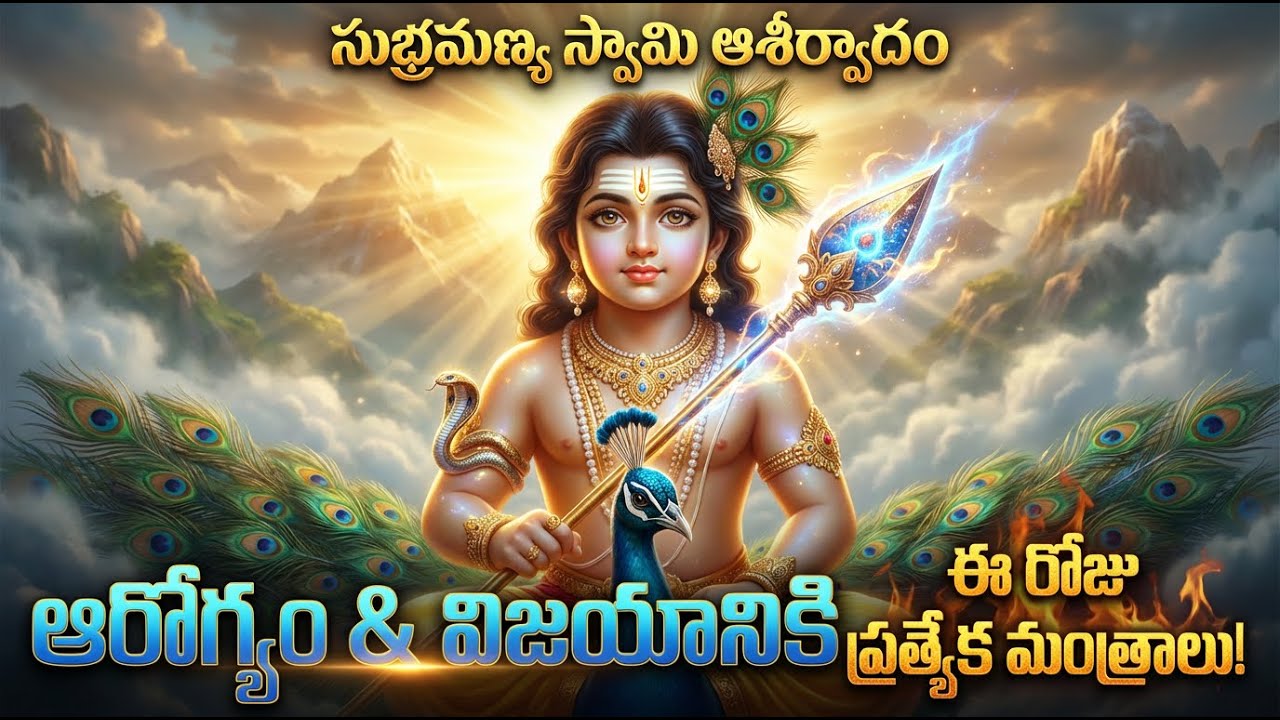 🔥 Tuesday Lord Subrahmanya Swamy Powerful Mantras | మంగళవారం ప్రత్యేక సుభ్రమణ్య స్వామి భక్తి