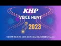 Live  khp voice hunt 2023  top 8 10 years below competition