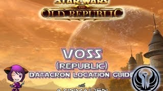 SWTOR - Voss (Republic) Datacron Location Guide